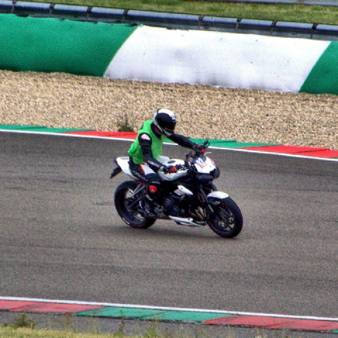 Having some fun at the track in Mettet