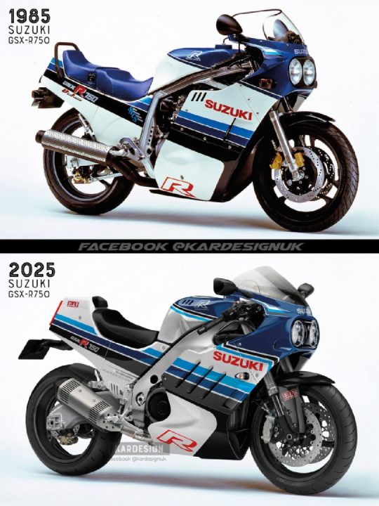 It's been 40 years since the first GSX-R750
