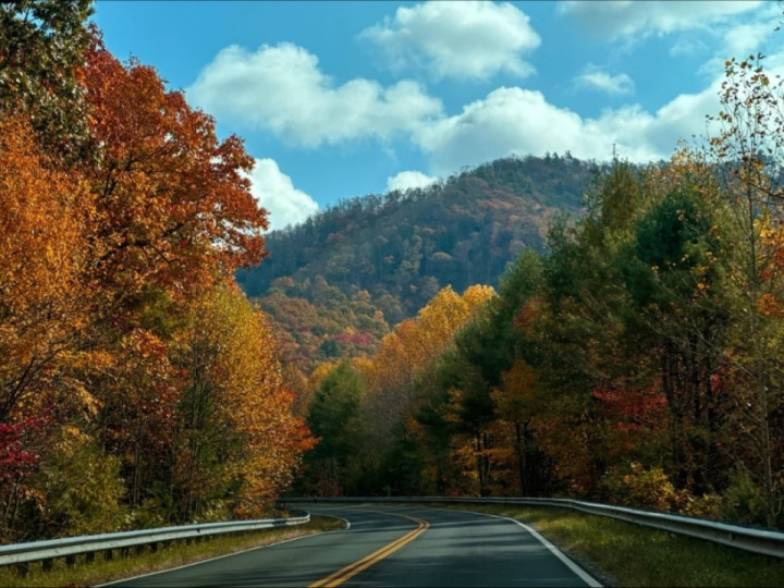 A ride through the mountains