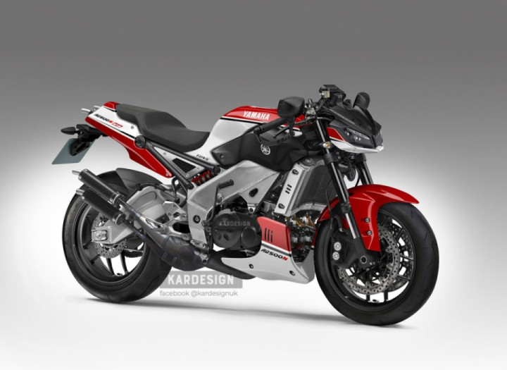 Yamaha never built a V4 RD500N, but if they did...