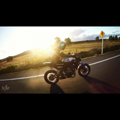 I love going for a quick ride to raglan ??️? plenty twisties that way