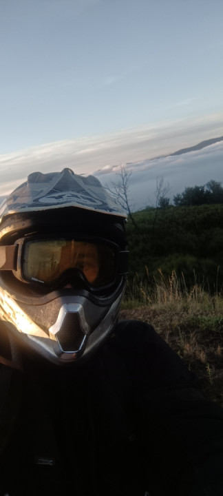 Nascer do sol na Serra da Albergaria