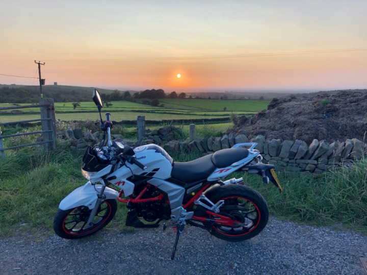 Lovely evening ride out in the evening sunshine