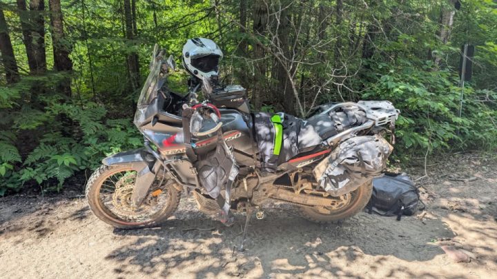 Moto camping trip