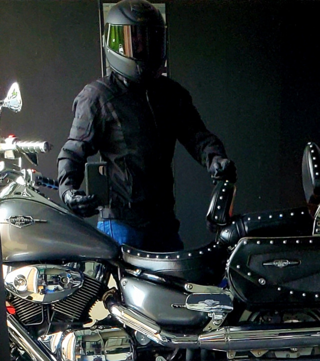 Heating out on my machine of pleasure ?. Have a great day everyone, " Ride safe be safe " y'all.