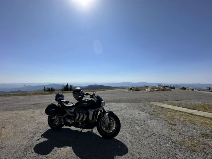 A scenic panorama from the top of Mt. Spokane