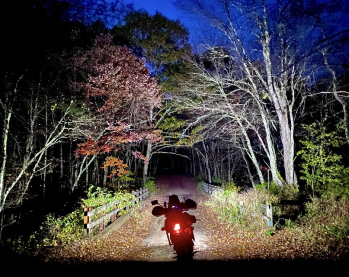 Bridge and Mellon Rd evening ride.