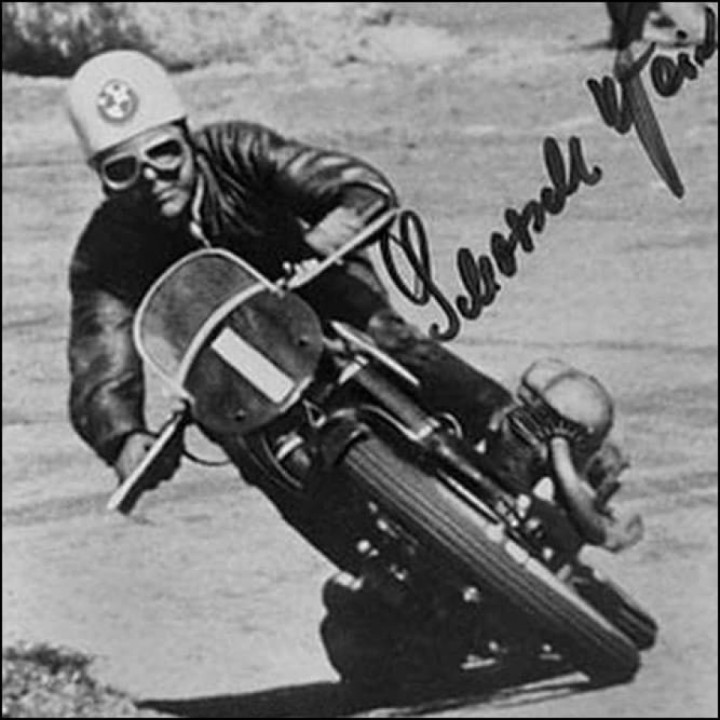 Georg 'Schorsch' Meier first foreigner racer to win the senior TT for BMW '39