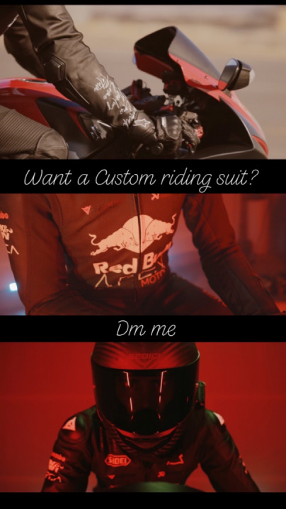 Want a custom riding suit?