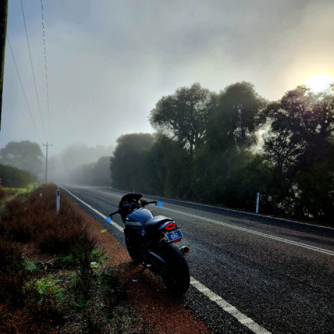 Early start to the day.