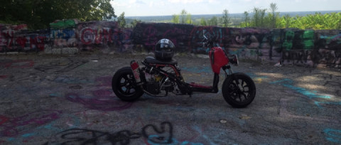 MR ORIGINAL CONCEPT GARAGE's Latest Build 232cc 4v Liquid Cooled Swapped Honda Ruckus