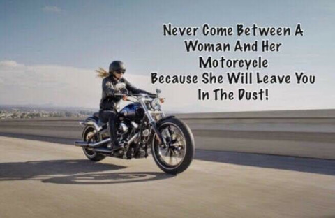 Good girl gone biking