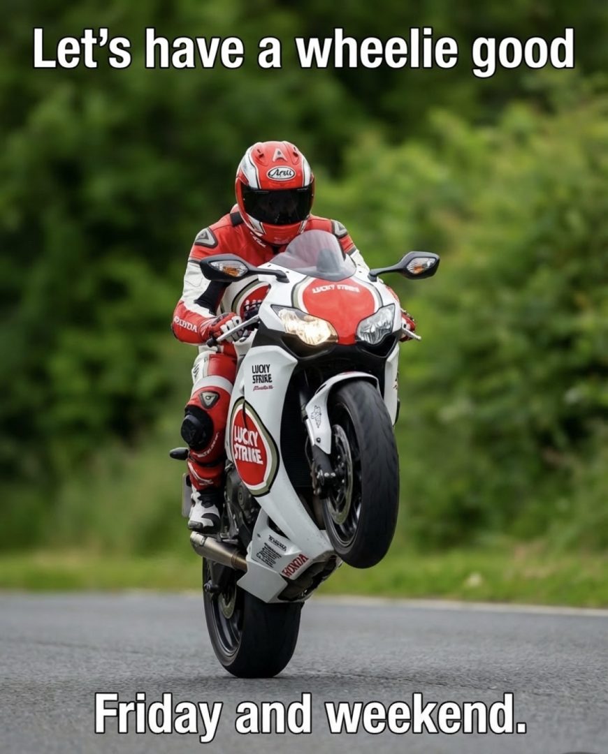 Enjoy your long weekend