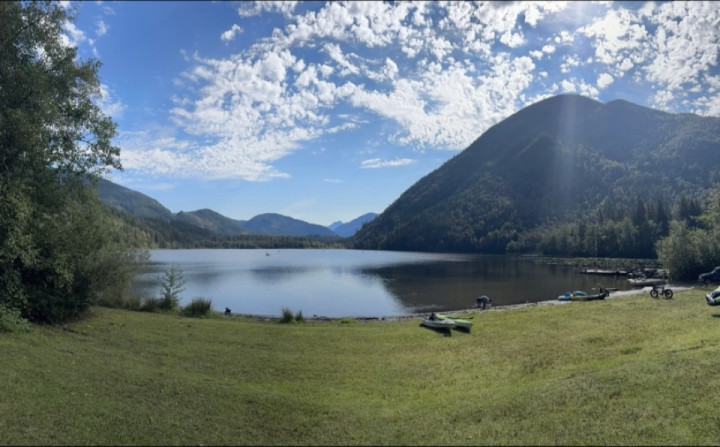 Headed up and over to the Fraser Valley for a bit of camping and some unexpected hilly twisties