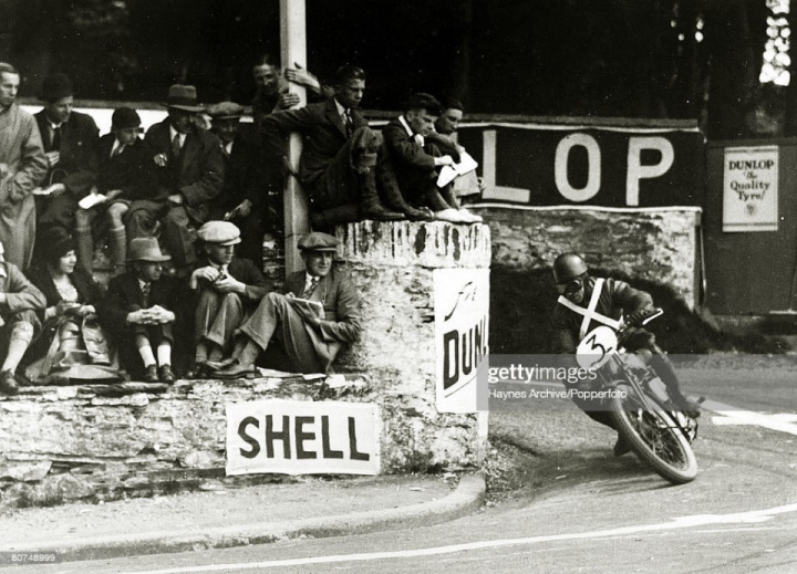 1929 Isle of Man TT. Race #18