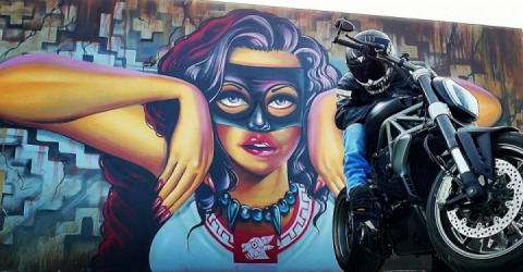 I ride not to escape life. But for life not to escape me.