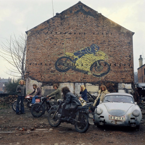 Kingston Racing Motors in Olinda Terrace, spring 1975.