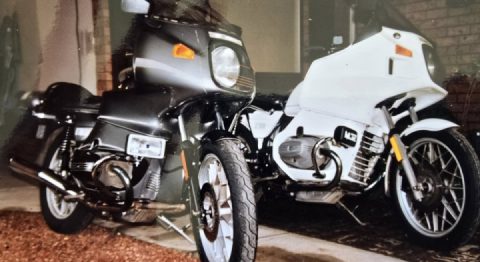 My 81 R100RS back in about 83