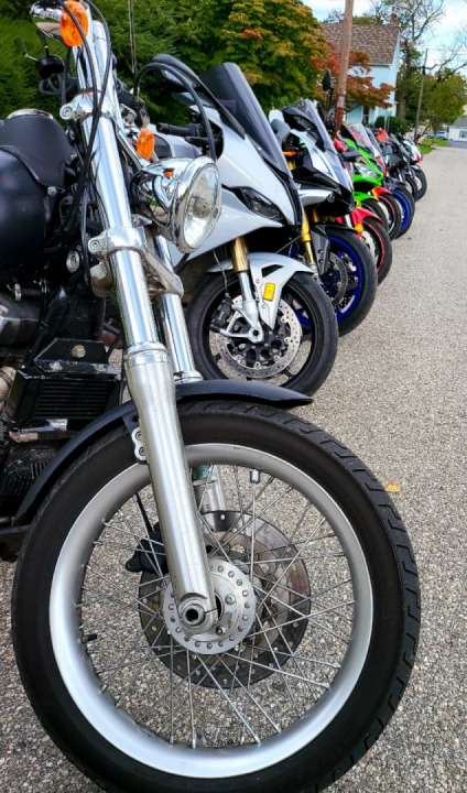 Something about the front end that makes Riders feel alive !