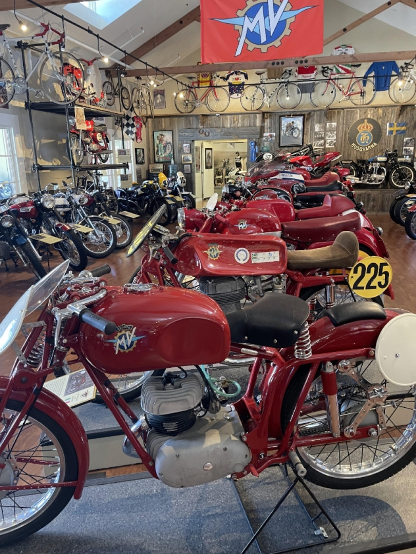 Talbott Motorcycle Museum in Carmel Valley California will be closing on September 29.