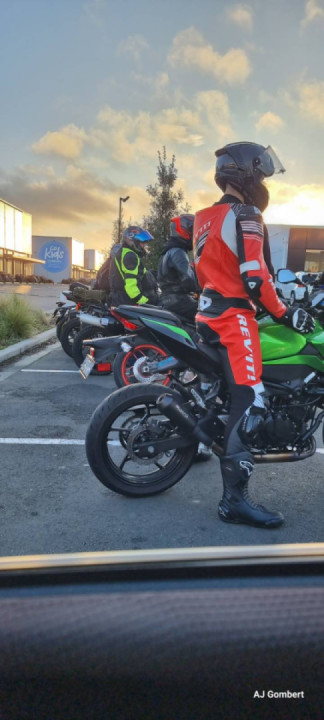 A short quick ride last night.