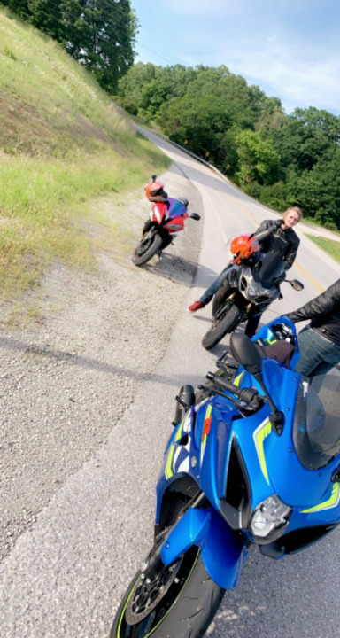 This was the best ride I’ve been on! Perfect weather and a bad ass road, 76.