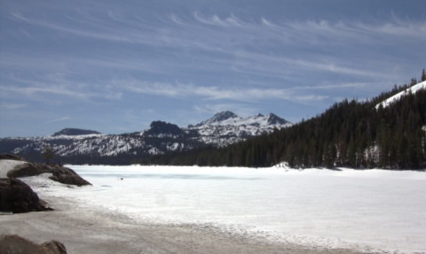 Crossed over to the eastern side of the Sierra Mountains today