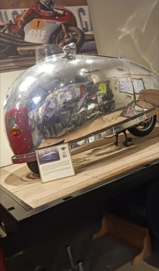 Here are a few pictures from my last visit today to the Talbott Motorcycle Museum