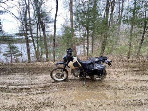 Rhode Island gravel and mud