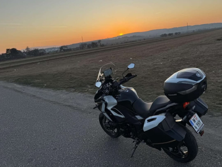 Picking up my new Kawasaki Versys SE with a short test ride!