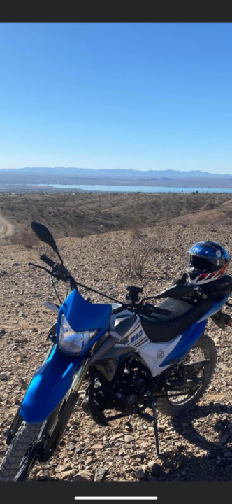 Great 35 mile dirt ride at lake Havasu AZ