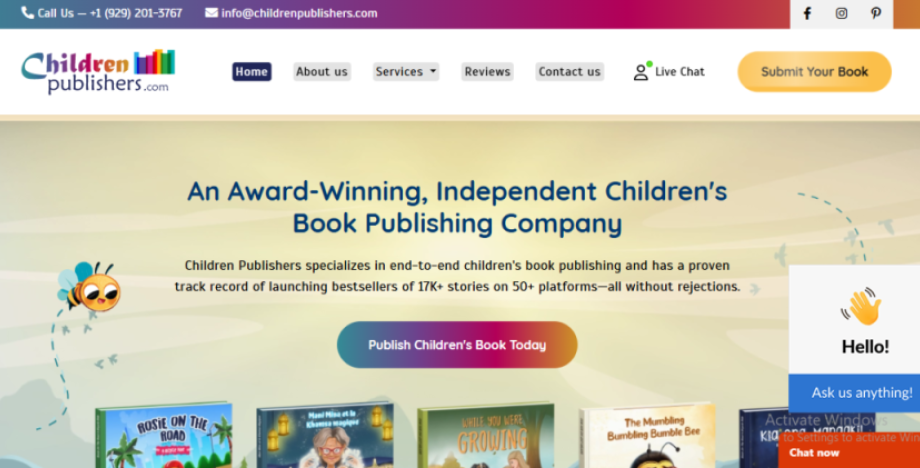 Children publishers US