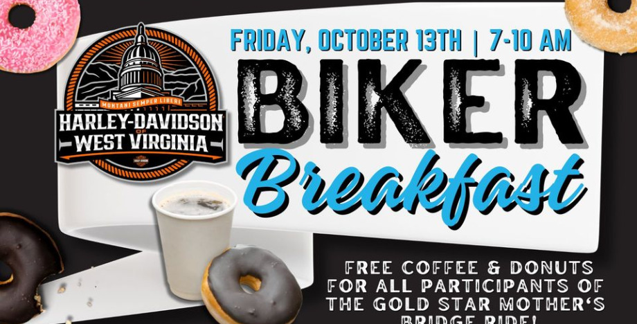 Gold Star Mother's Bridge Ride Biker Breakfast