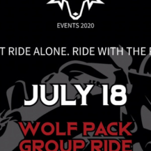 Wolf Pack Moto Group Ride Saturday, July 18, 2020