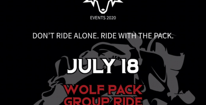 Wolf Pack Moto Group Ride Saturday, July 18, 2020