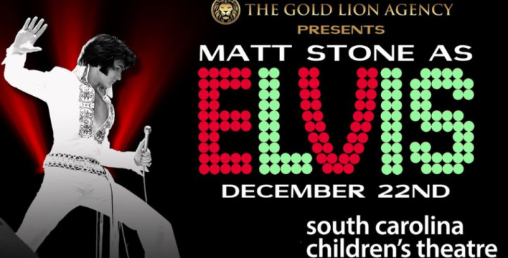 Elvis Presley #1 Tribute in America by Matt Stone- Greenville Music Nights 5:30PM-7:00PM 12-22-23