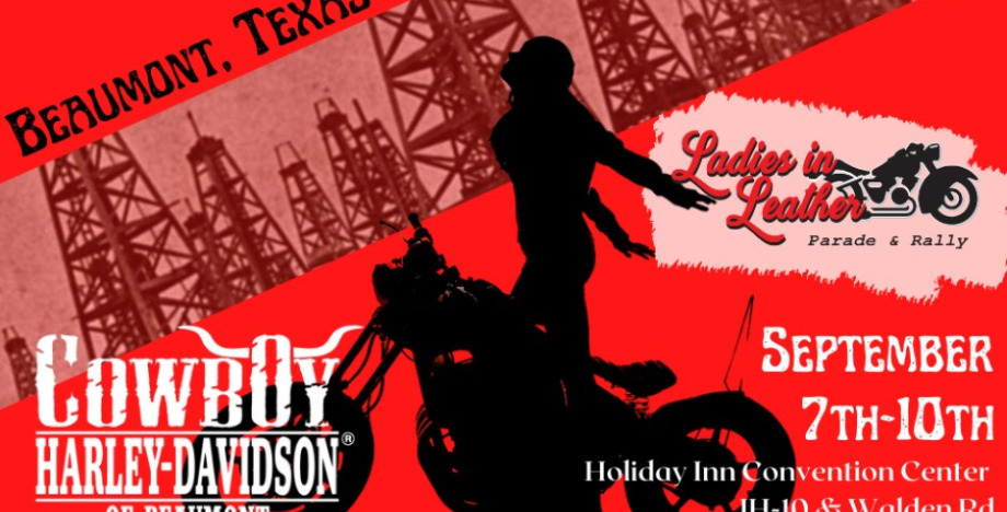 Ladies in Leather PARADE & RALLY 2023 Presented by Cowboy Harley-Davidson of Beaumont