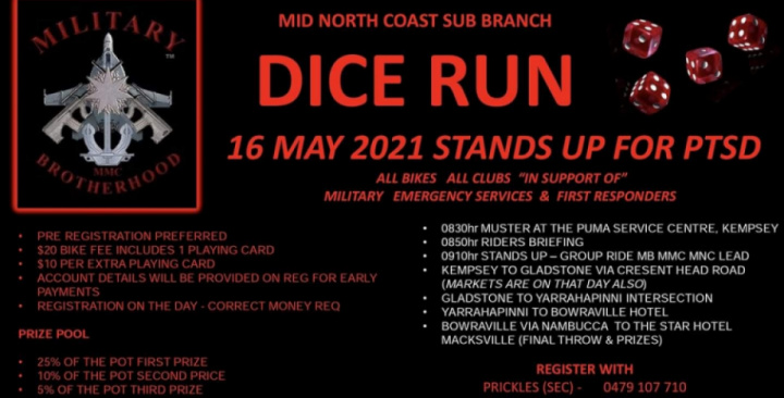 Military Brotherhood MMC DICE RUN