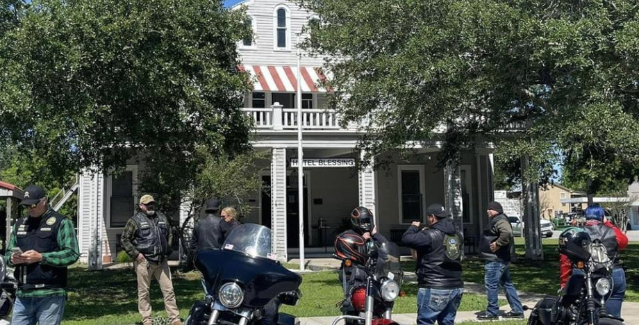 K2A TXGC Monthly Ride - Cruising to the Historic Hotel Blessing