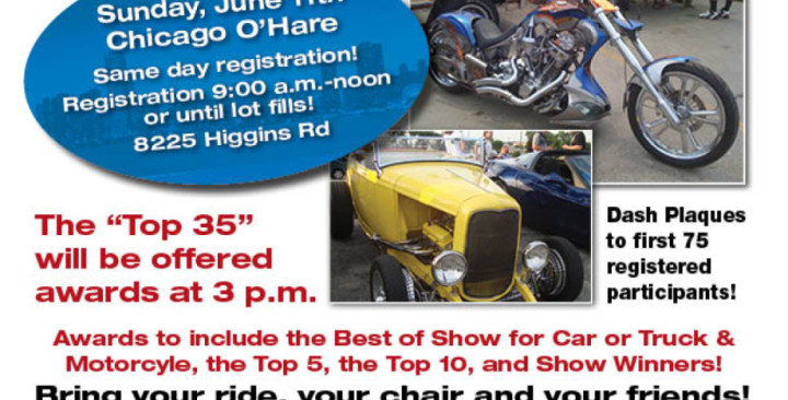Hooters of O'Hare Car/Truck/Motorcycle Show
