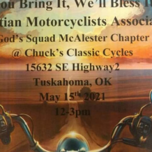 Annual Bike Blessing CMA event!!