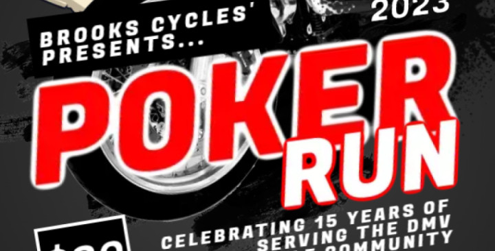 Brooks Cycles 15 Year Anniversary Poker Run!