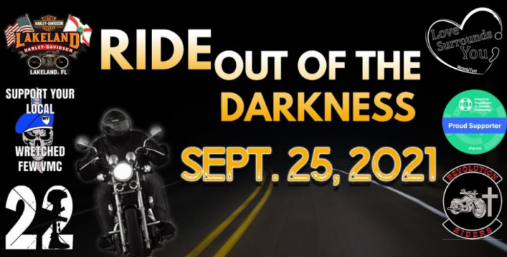Ride Out of the Darkness - Suicide Awareness Ride
