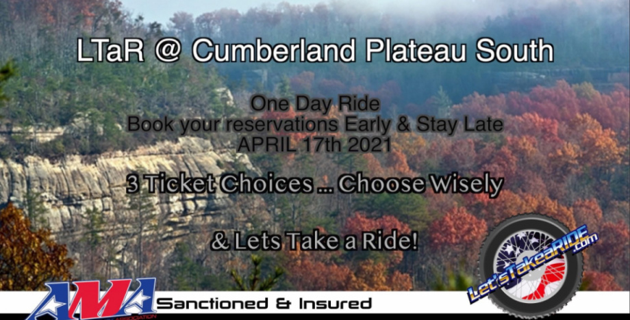 Lets Take a Ride @ Cumberland Plateau South