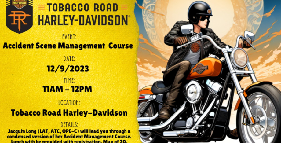 Tobacco Road H-D Safety Course