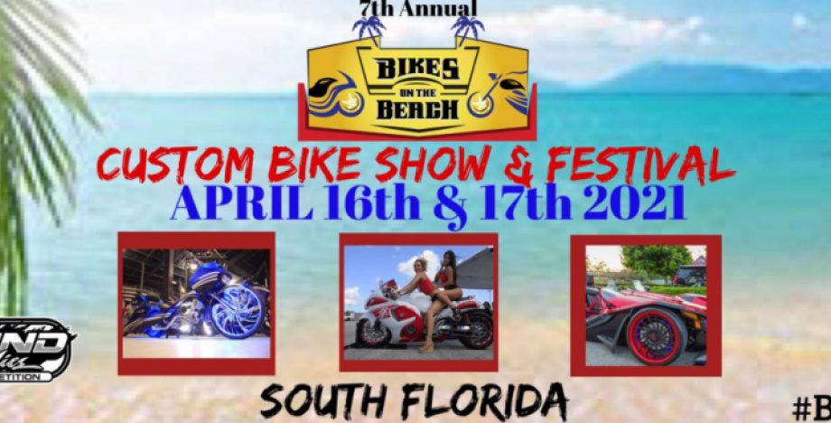 7th Annual Bikes on the Beach Custom Bike Show & Festival