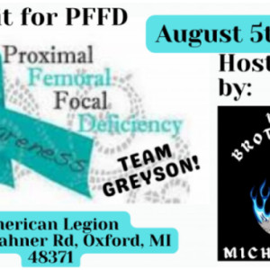 Benefit for PFFD Awareness and Team Greyson