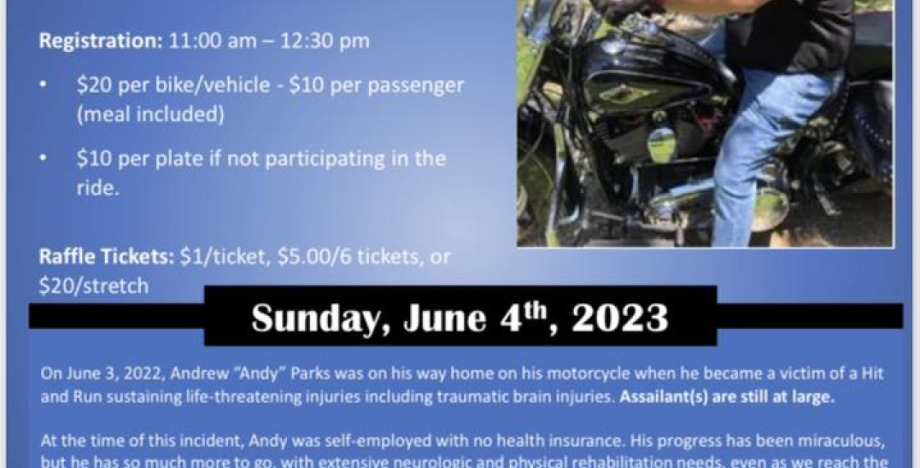 1st Anniversary Run for Andy Parks