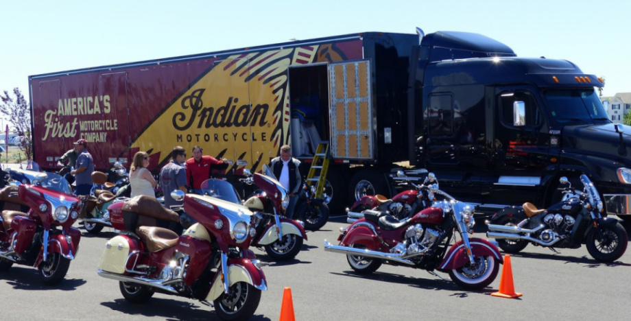 Indian Motorcycle Demo Truck