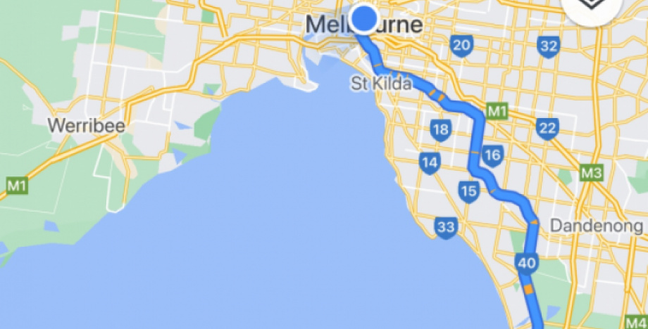 Ride down south